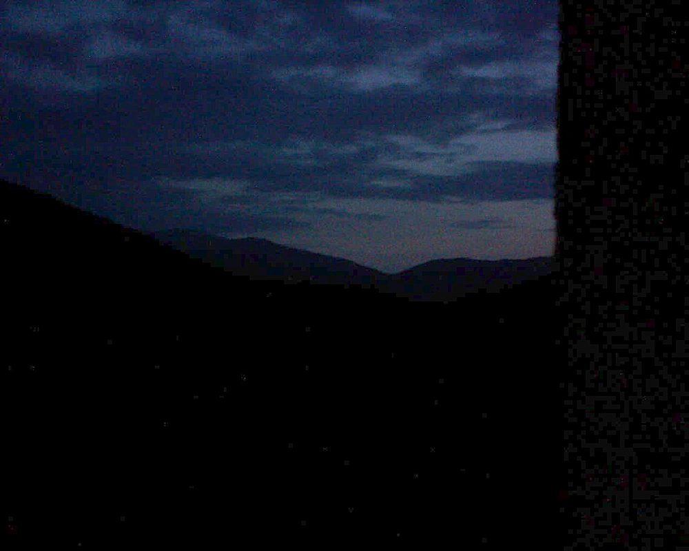 Le petit ballon vu depuis le Domaine Langmatt à Murbach le 18.08.2018 à 06:00 Le petit ballon (Alsace, Vosges) le 18.08.2018 à 06:00