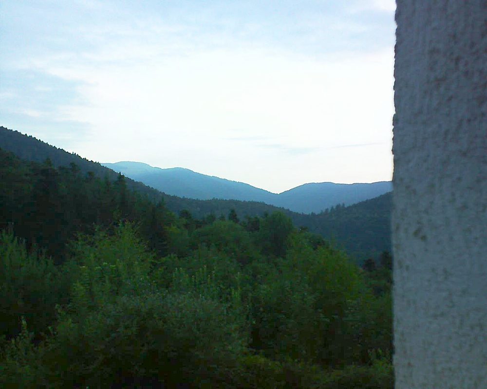 Le petit ballon vu depuis le Domaine Langmatt à Murbach le 18.08.2018 à 07:15 Le petit ballon (Alsace, Vosges) le 18.08.2018 à 07:15