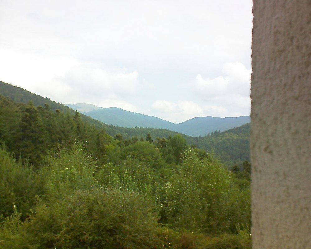 Le petit ballon vu depuis le Domaine Langmatt à Murbach le 18.08.2018 à 11:15 Le petit ballon (Alsace, Vosges) le 18.08.2018 à 11:15
