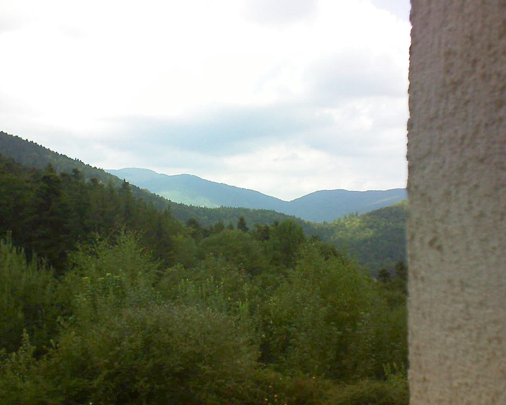 Le petit ballon vu depuis le Domaine Langmatt à Murbach le 18.08.2018 à 14:15 Le petit ballon (Alsace, Vosges) le 18.08.2018 à 14:15