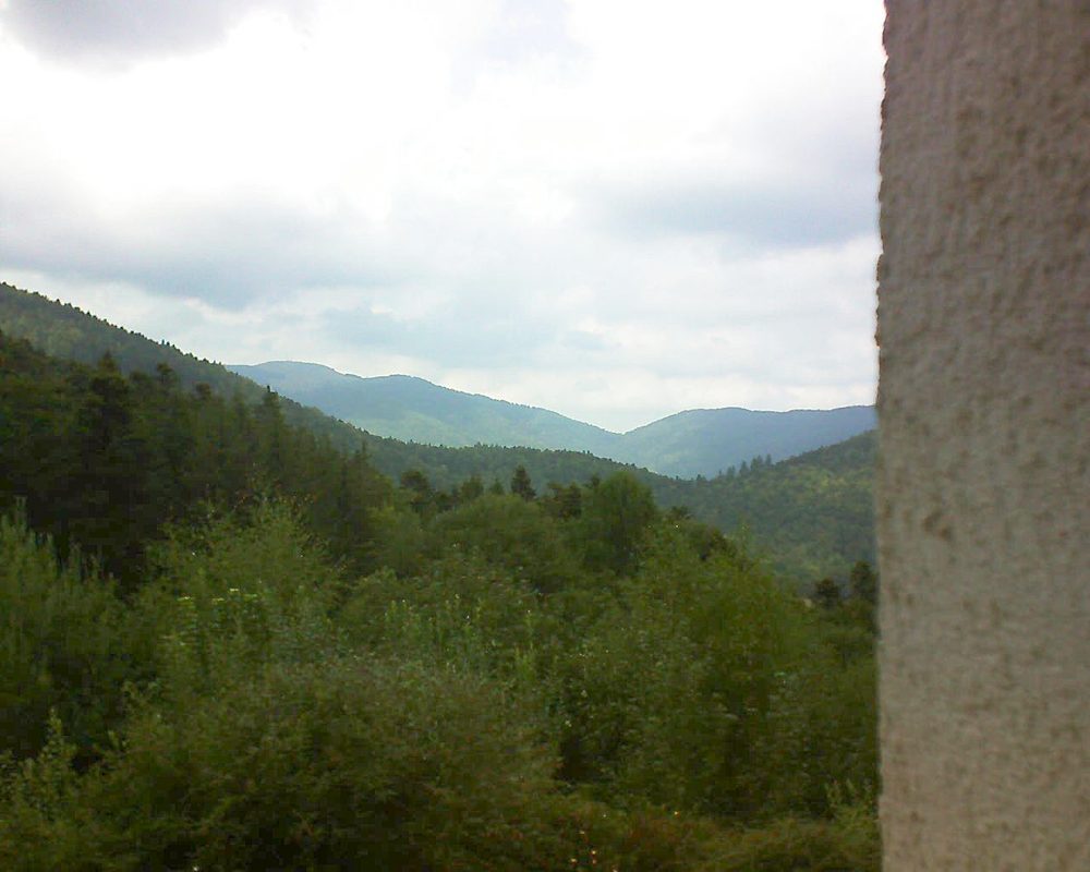 Le petit ballon vu depuis le Domaine Langmatt à Murbach le 18.08.2018 à 14:30 Le petit ballon (Alsace, Vosges) le 18.08.2018 à 14:30
