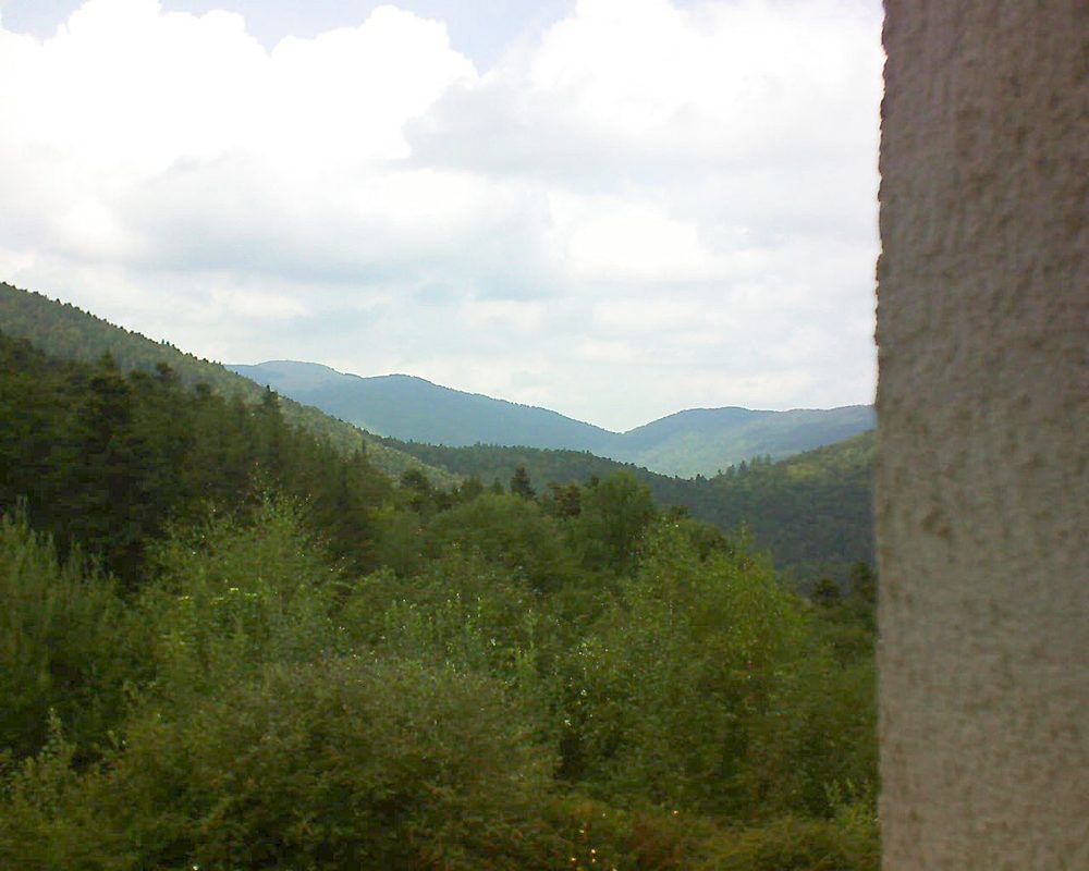 Le petit ballon vu depuis le Domaine Langmatt à Murbach le 18.08.2018 à 14:45 Le petit ballon (Alsace, Vosges) le 18.08.2018 à 14:45