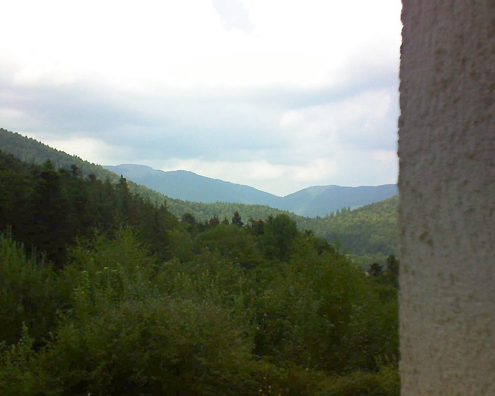 Le petit ballon vu depuis le Domaine Langmatt à Murbach le 18.08.2018 à 15:30 Le petit ballon (Alsace, Vosges) le 18.08.2018 à 15:30