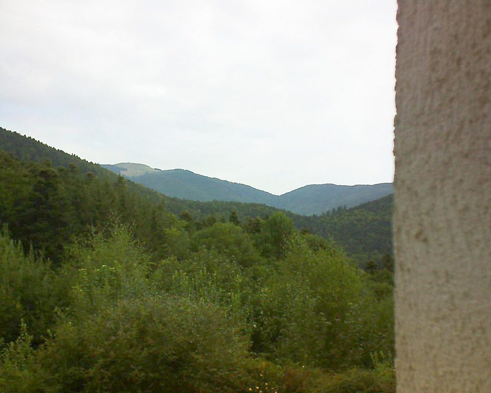 Le petit ballon vu depuis le Domaine Langmatt à Murbach le 19.08.2018 à 10:15 Le petit ballon (Alsace, Vosges) le 19.08.2018 à 10:15