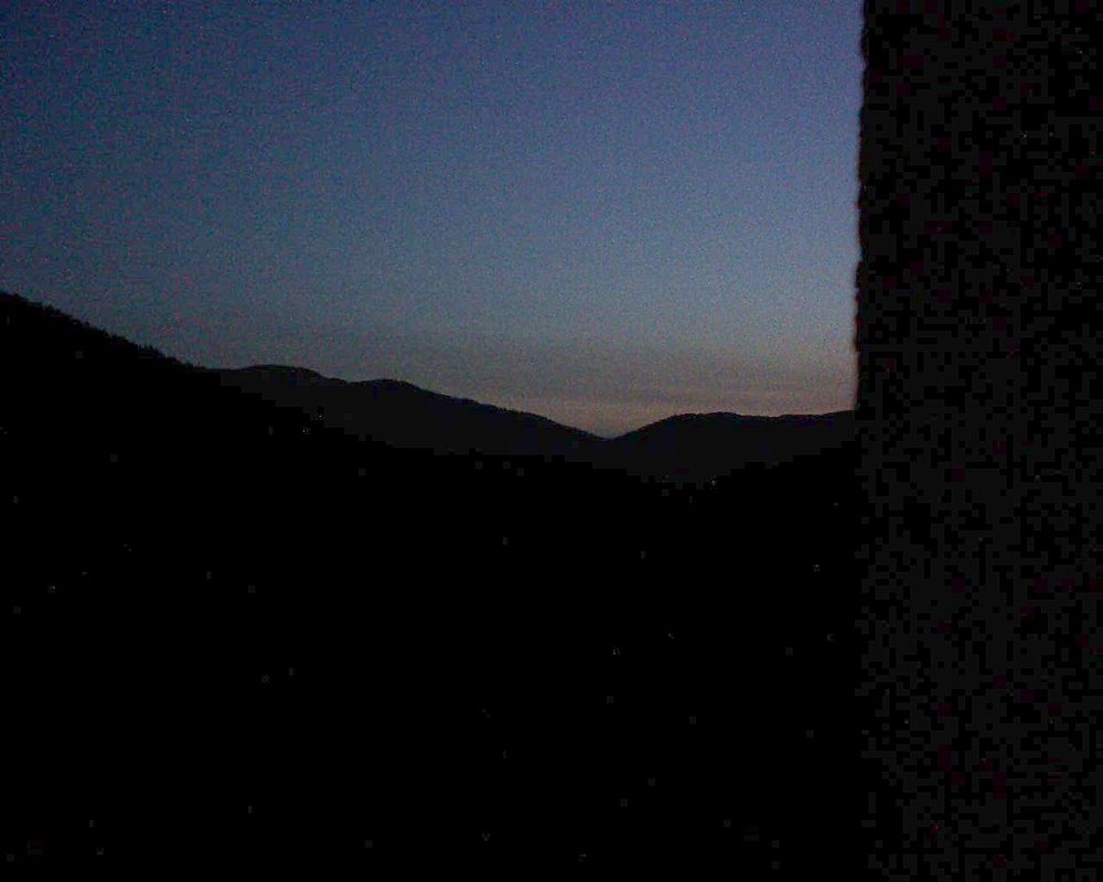 Le petit ballon vu depuis le Domaine Langmatt à Murbach le 20.08.2018 à 06:00 Le petit ballon (Alsace, Vosges) le 20.08.2018 à 06:00