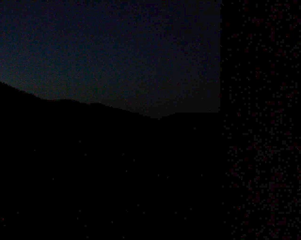 Le petit ballon vu depuis le Domaine Langmatt à Murbach le 21.08.2018 à 21:15 Le petit ballon (Alsace, Vosges) le 21.08.2018 à 21:15