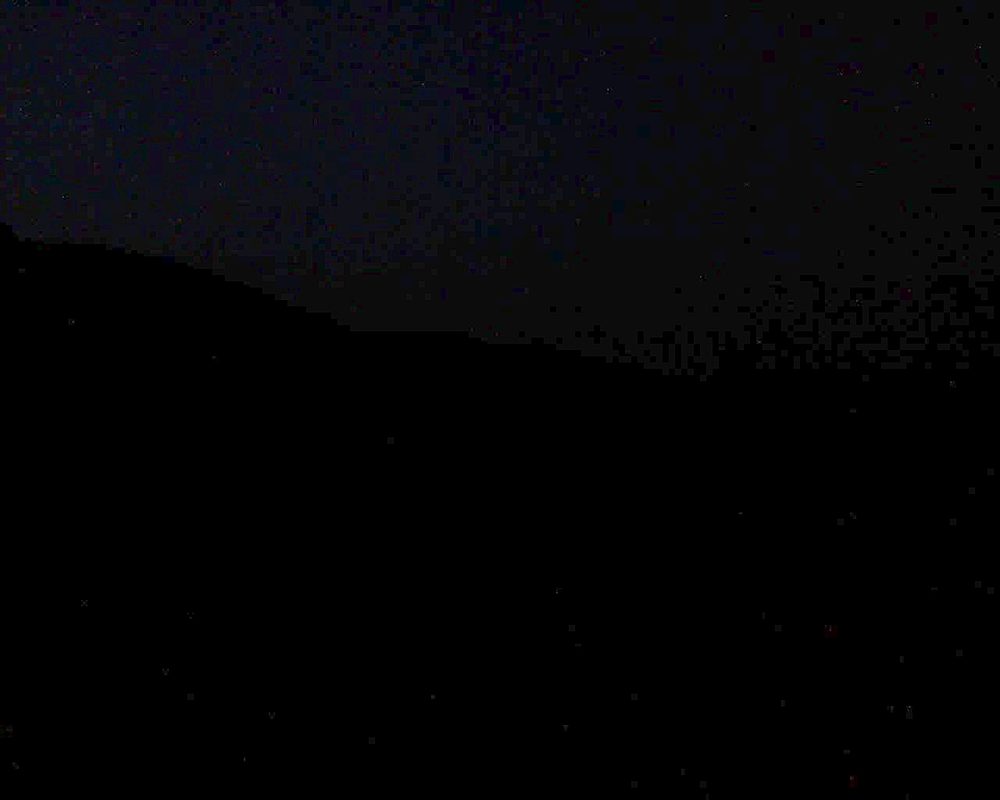 Le petit ballon vu depuis le Domaine Langmatt à Murbach le 28.08.2018 à 21:00 Le petit ballon (Alsace, Vosges) le 28.08.2018 à 21:00
