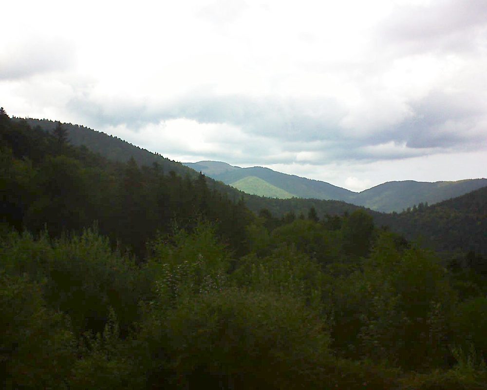 Le petit ballon vu depuis le Domaine Langmatt à Murbach le 30.08.2018 à 15:00 Le petit ballon (Alsace, Vosges) le 30.08.2018 à 15:00