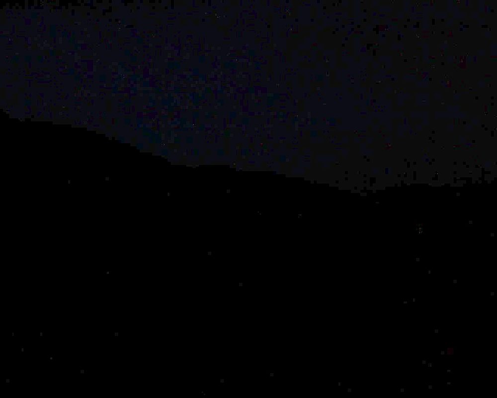 Le petit ballon vu depuis le Domaine Langmatt à Murbach le 31.08.2018 à 20:45 Le petit ballon (Alsace, Vosges) le 31.08.2018 à 20:45