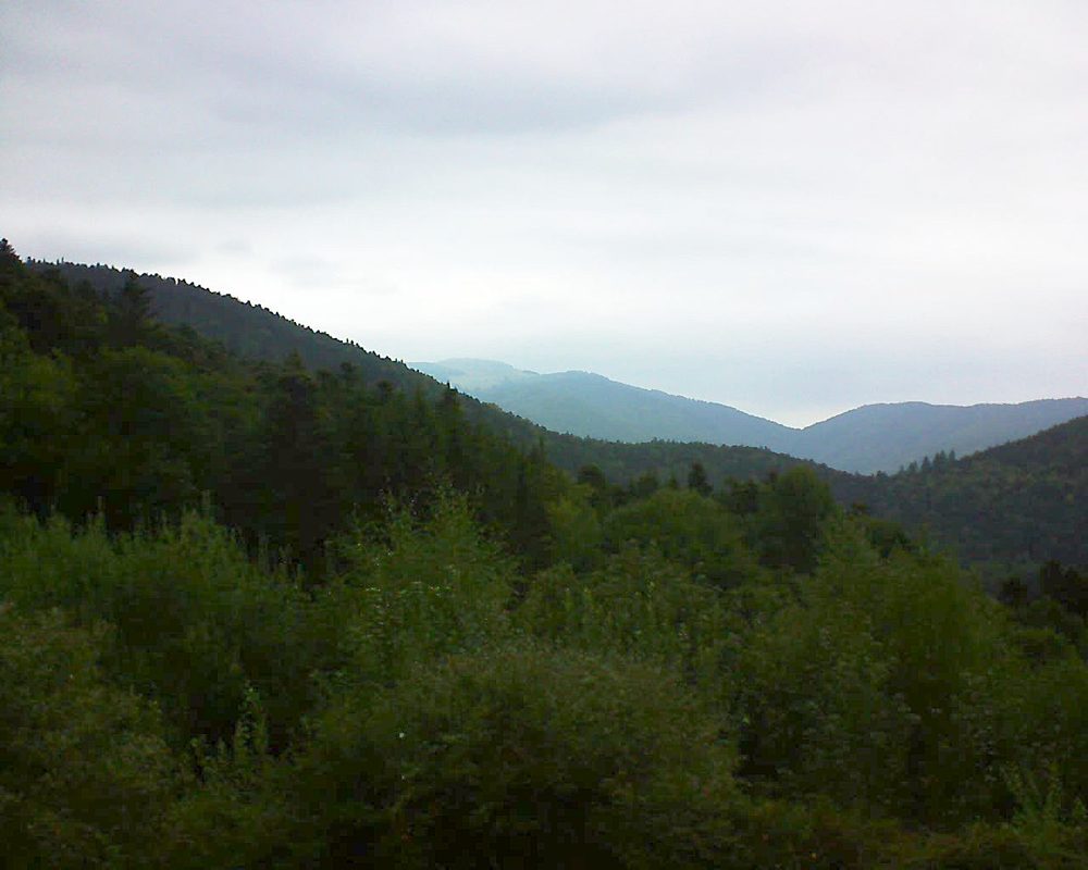Le petit ballon vu depuis le Domaine Langmatt à Murbach le 02.09.2018 à 16:30 Le petit ballon (Alsace, Vosges) le 02.09.2018 à 16:30
