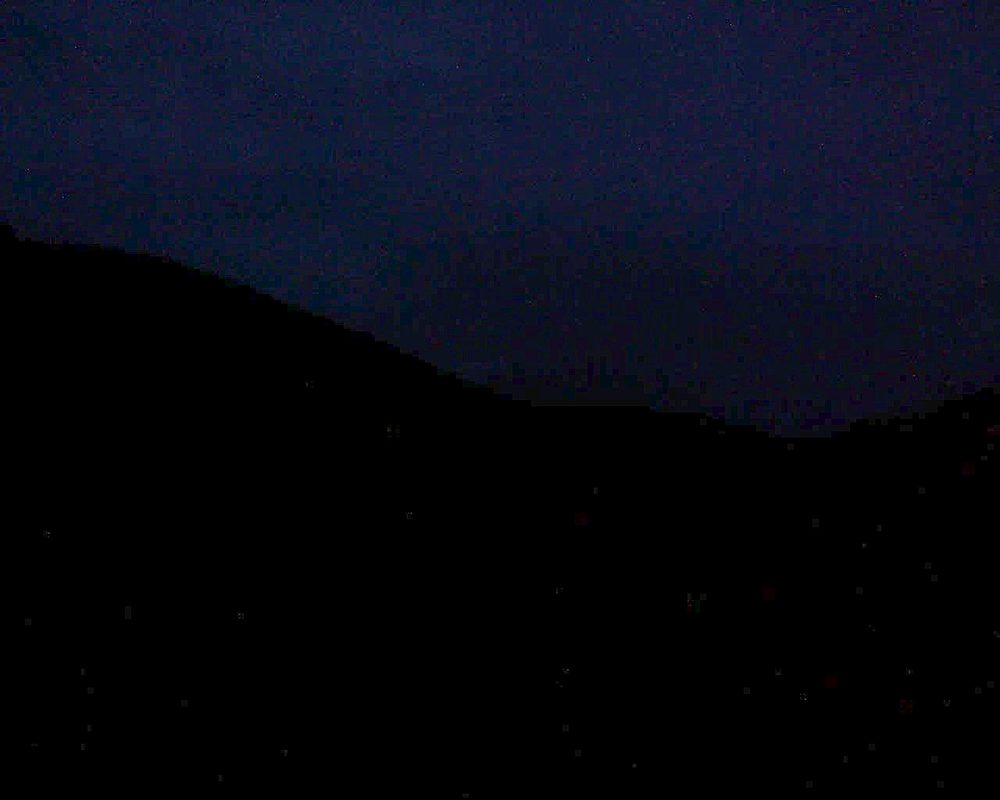 Le petit ballon vu depuis le Domaine Langmatt à Murbach le 03.09.2018 à 06:30 Le petit ballon (Alsace, Vosges) le 03.09.2018 à 06:30