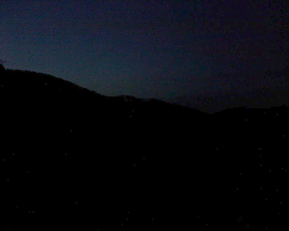 Le petit ballon vu depuis le Domaine Langmatt à Murbach le 03.09.2018 à 20:45 Le petit ballon (Alsace, Vosges) le 03.09.2018 à 20:45