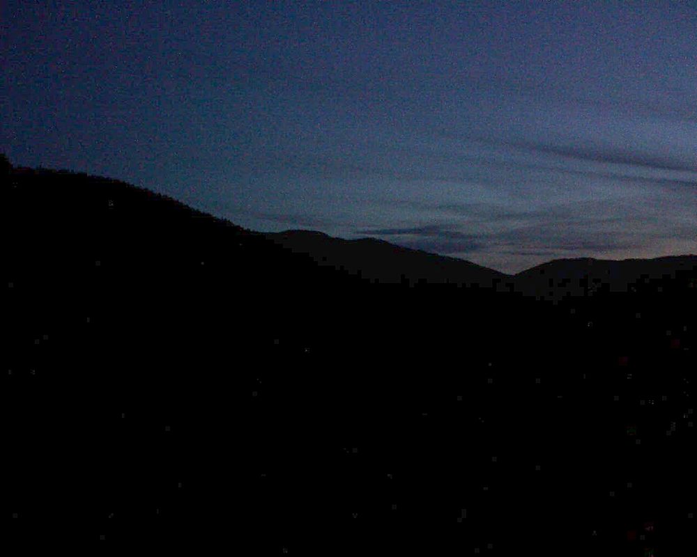 Le petit ballon vu depuis le Domaine Langmatt à Murbach le 09.09.2018 à 06:30 Le petit ballon (Alsace, Vosges) le 09.09.2018 à 06:30