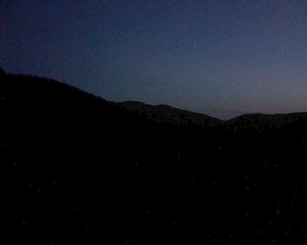 Le petit ballon vu depuis le Domaine Langmatt à Murbach le 10.09.2018 à 06:30 Le petit ballon (Alsace, Vosges) le 10.09.2018 à 06:30