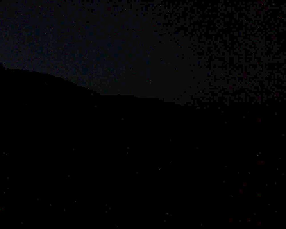 Le petit ballon vu depuis le Domaine Langmatt à Murbach le 19.09.2018 à 20:15 Le petit ballon (Alsace, Vosges) le 19.09.2018 à 20:15