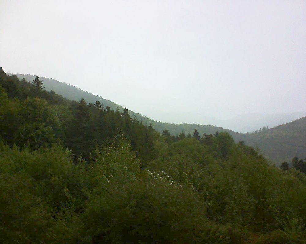 Le petit ballon vu depuis le Domaine Langmatt à Murbach le 23.09.2018 à 11:30 Le petit ballon (Alsace, Vosges) le 23.09.2018 à 11:30