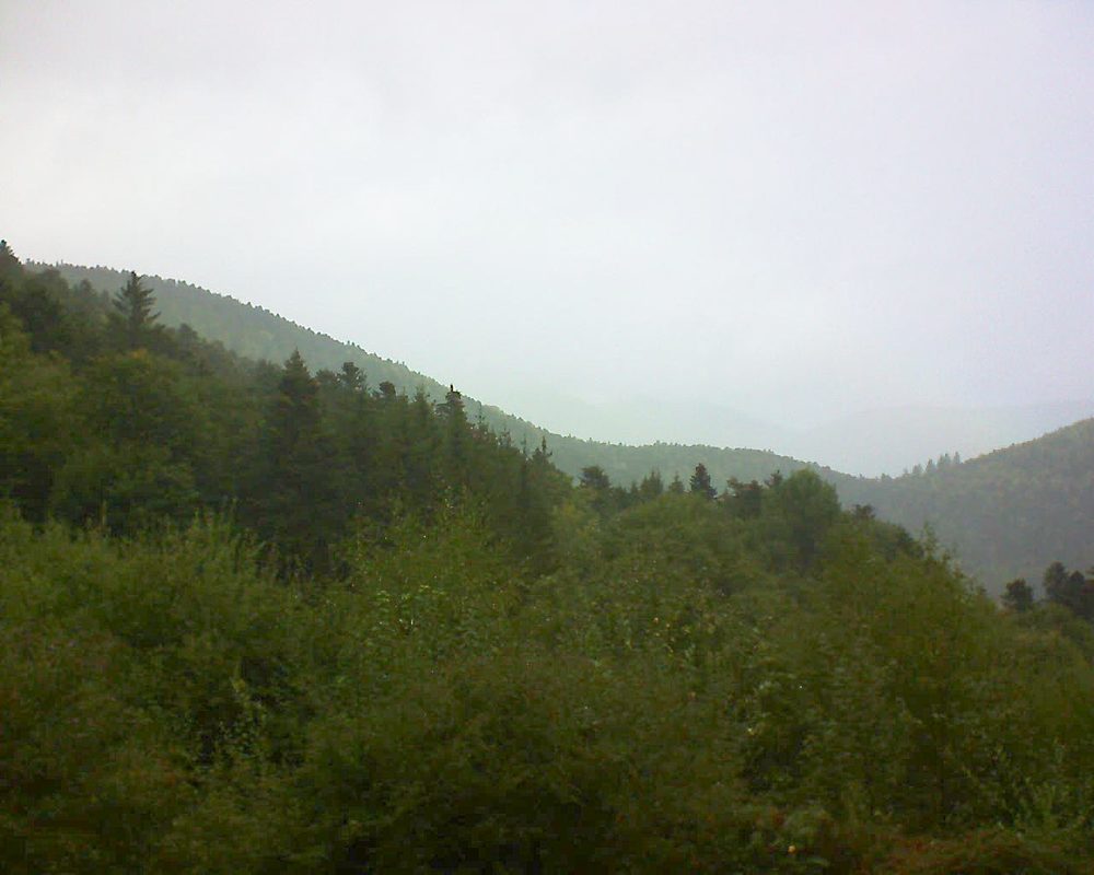 Le petit ballon vu depuis le Domaine Langmatt à Murbach le 23.09.2018 à 12:15 Le petit ballon (Alsace, Vosges) le 23.09.2018 à 12:15