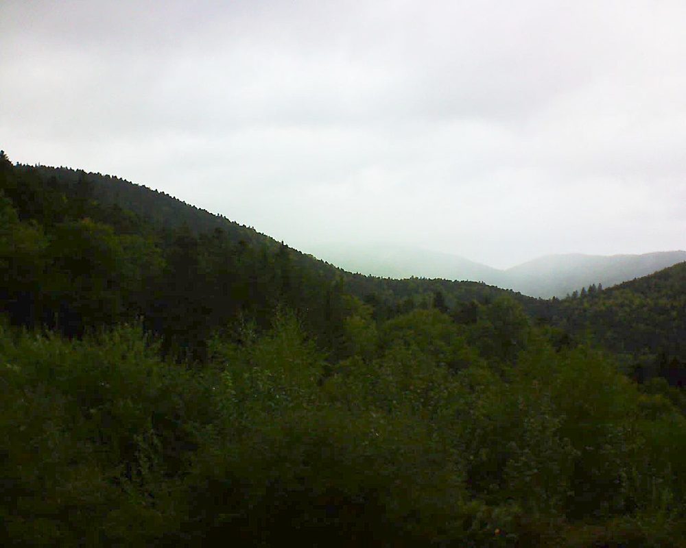 Le petit ballon vu depuis le Domaine Langmatt à Murbach le 23.09.2018 à 13:45 Le petit ballon (Alsace, Vosges) le 23.09.2018 à 13:45