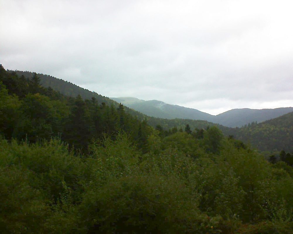Le petit ballon vu depuis le Domaine Langmatt à Murbach le 23.09.2018 à 15:00 Le petit ballon (Alsace, Vosges) le 23.09.2018 à 15:00