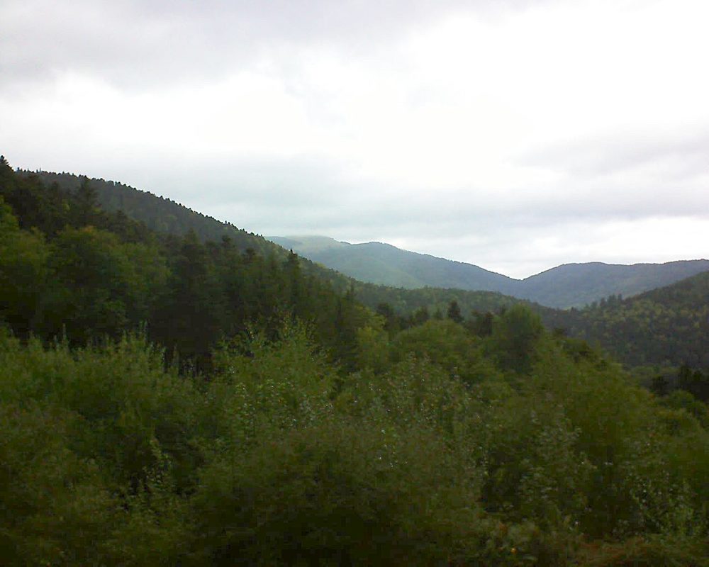 Le petit ballon vu depuis le Domaine Langmatt à Murbach le 23.09.2018 à 15:30 Le petit ballon (Alsace, Vosges) le 23.09.2018 à 15:30