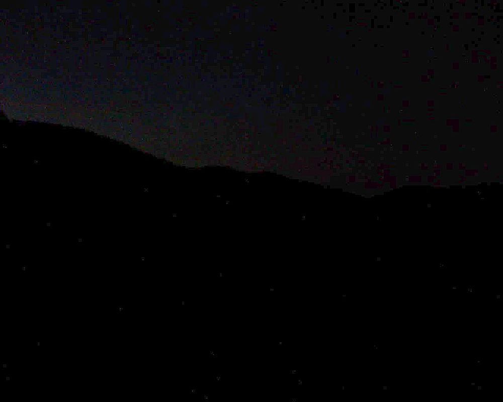 Le petit ballon vu depuis le Domaine Langmatt à Murbach le 26.09.2018 à 20:00 Le petit ballon (Alsace, Vosges) le 26.09.2018 à 20:00