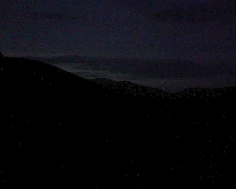 Le petit ballon vu depuis le Domaine Langmatt à Murbach le 28.09.2018 à 19:45 Le petit ballon (Alsace, Vosges) le 28.09.2018 à 19:45