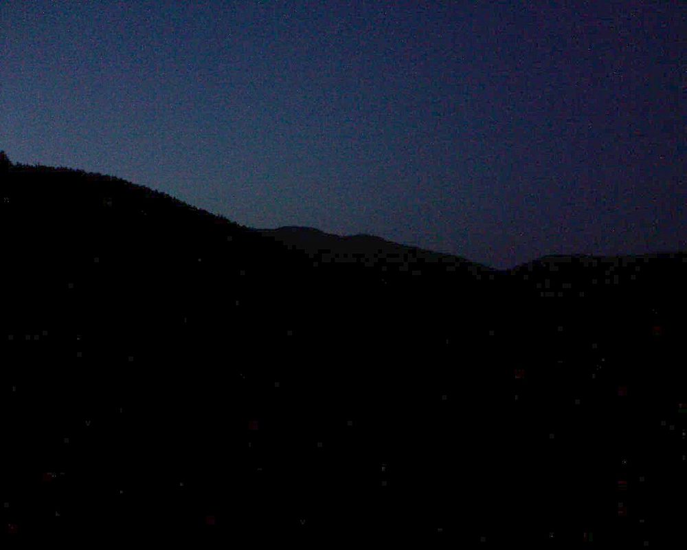 Le petit ballon vu depuis le Domaine Langmatt à Murbach le 29.09.2018 à 19:45 Le petit ballon (Alsace, Vosges) le 29.09.2018 à 19:45