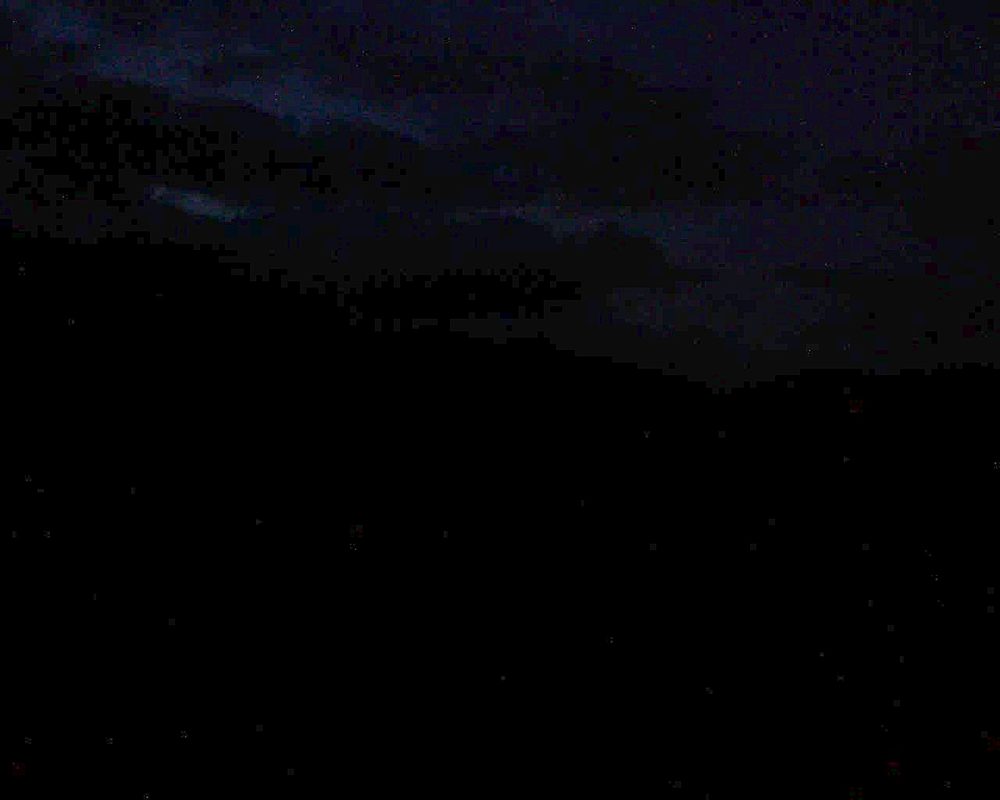 Le petit ballon vu depuis le Domaine Langmatt à Murbach le 01.10.2018 à 19:45 Le petit ballon (Alsace, Vosges) le 01.10.2018 à 19:45