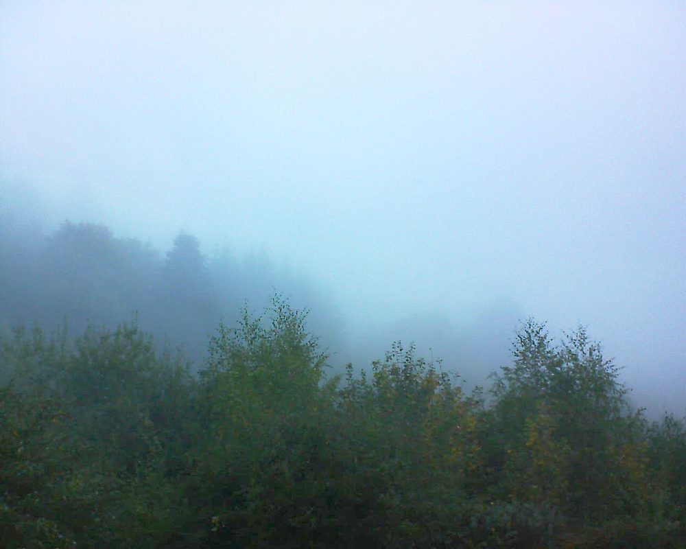 Le petit ballon vu depuis le Domaine Langmatt à Murbach le 10.10.2018 à 09:30 Le petit ballon (Alsace, Vosges) le 10.10.2018 à 09:30
