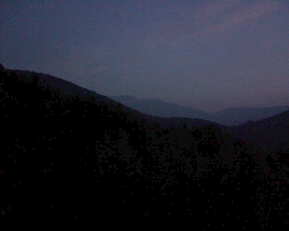 Le petit ballon vu depuis le Domaine Langmatt à Murbach le 19.10.2018 à 07:30 Le petit ballon (Alsace, Vosges) le 19.10.2018 à 07:30