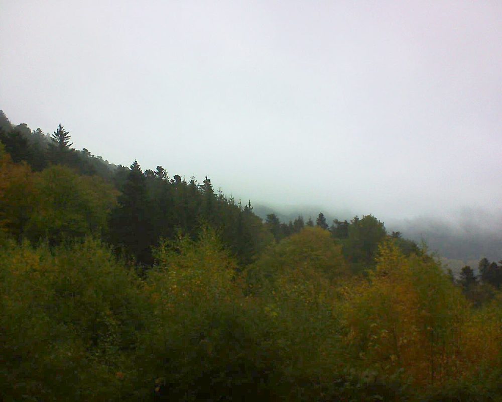 Le petit ballon vu depuis le Domaine Langmatt à Murbach le 27.10.2018 à 16:00 Le petit ballon (Alsace, Vosges) le 27.10.2018 à 16:00