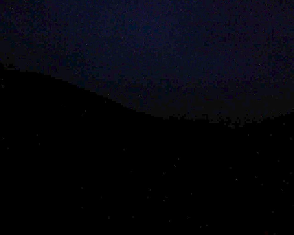 Le petit ballon vu depuis le Domaine Langmatt à Murbach le 27.10.2018 à 18:45 Le petit ballon (Alsace, Vosges) le 27.10.2018 à 18:45