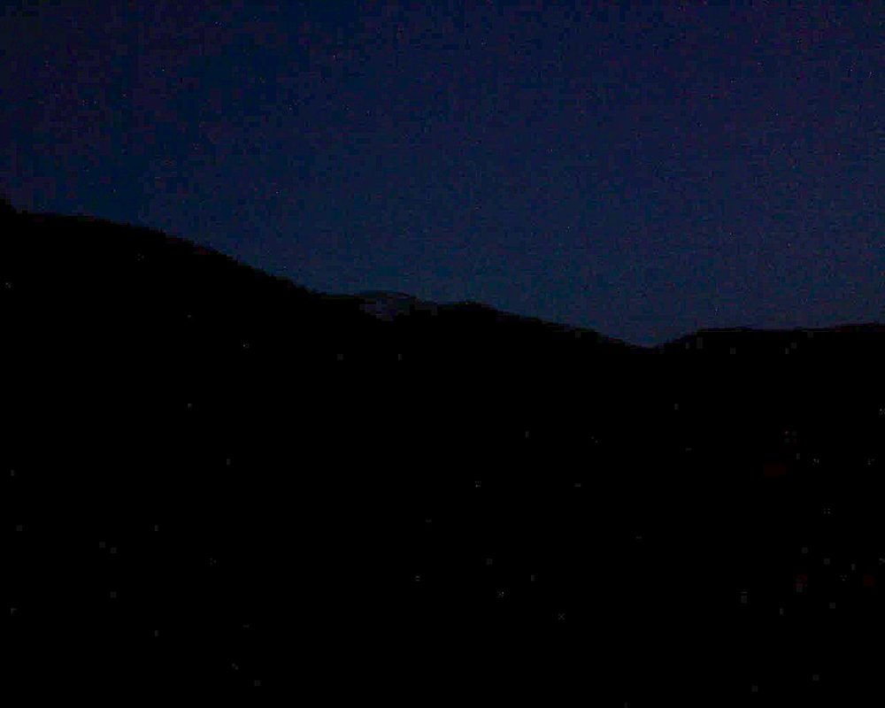 Le petit ballon vu depuis le Domaine Langmatt à Murbach le 02.11.2018 à 06:45 Le petit ballon (Alsace, Vosges) le 02.11.2018 à 06:45