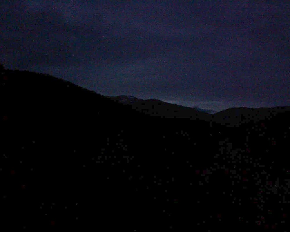 Le petit ballon vu depuis le Domaine Langmatt à Murbach le 02.11.2018 à 17:30 Le petit ballon (Alsace, Vosges) le 02.11.2018 à 17:30