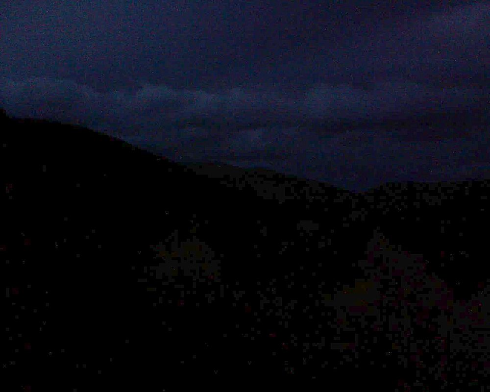 Le petit ballon vu depuis le Domaine Langmatt à Murbach le 07.11.2018 à 17:30 Le petit ballon (Alsace, Vosges) le 07.11.2018 à 17:30