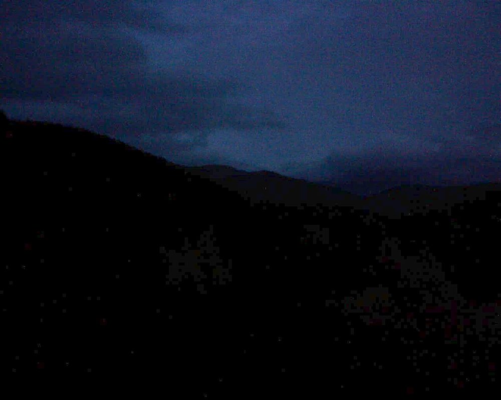 Le petit ballon vu depuis le Domaine Langmatt à Murbach le 08.11.2018 à 07:00 Le petit ballon (Alsace, Vosges) le 08.11.2018 à 07:00