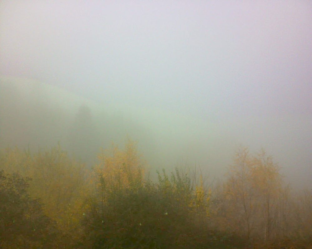 Le petit ballon vu depuis le Domaine Langmatt à Murbach le 15.11.2018 à 11:45 Le petit ballon (Alsace, Vosges) le 15.11.2018 à 11:45