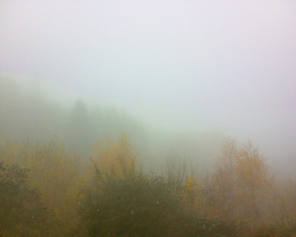 Le petit ballon vu depuis le Domaine Langmatt à Murbach le 16.11.2018 à 10:30 Le petit ballon (Alsace, Vosges) le 16.11.2018 à 10:30