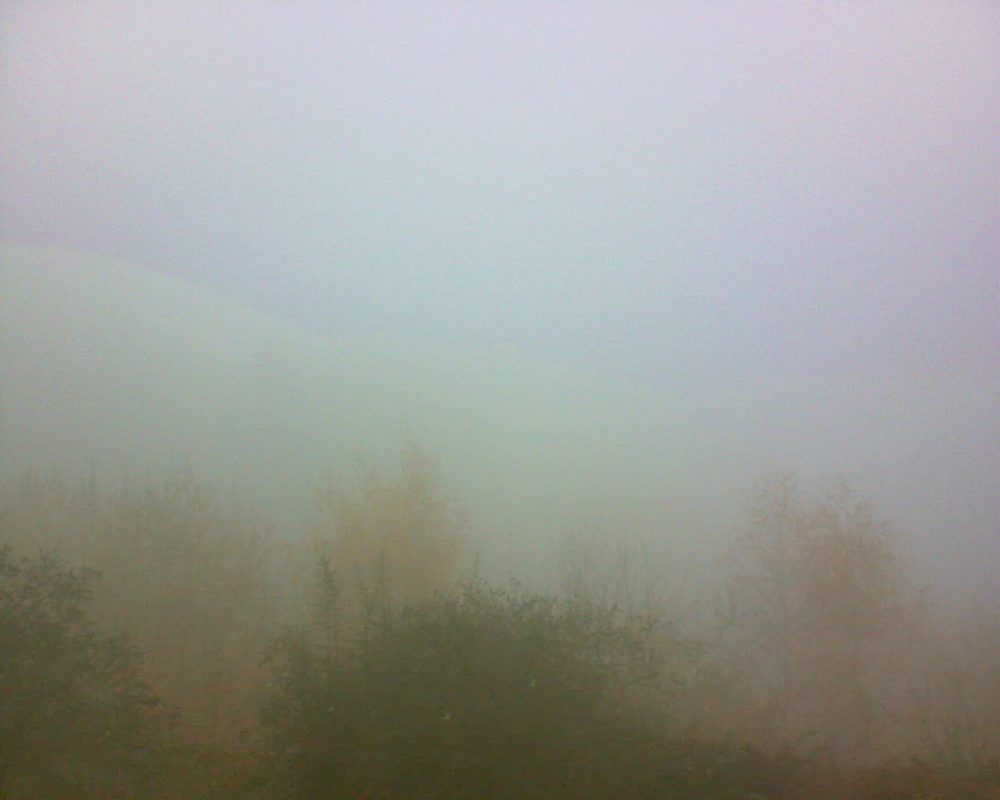 Le petit ballon vu depuis le Domaine Langmatt à Murbach le 16.11.2018 à 14:30 Le petit ballon (Alsace, Vosges) le 16.11.2018 à 14:30