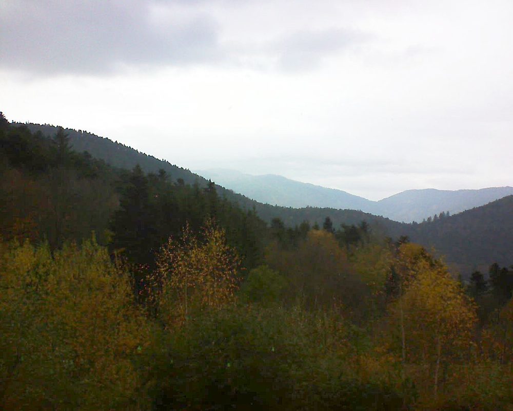 Le petit ballon vu depuis le Domaine Langmatt à Murbach le 19.11.2018 à 10:30 Le petit ballon (Alsace, Vosges) le 19.11.2018 à 10:30