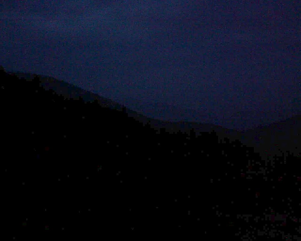 Le petit ballon vu depuis le Domaine Langmatt à Murbach le 20.11.2018 à 17:15 Le petit ballon (Alsace, Vosges) le 20.11.2018 à 17:15