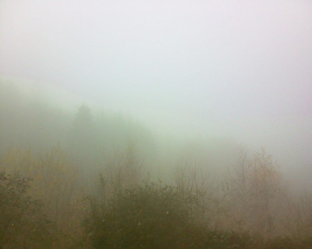 Le petit ballon vu depuis le Domaine Langmatt à Murbach le 27.11.2018 à 10:00 Le petit ballon (Alsace, Vosges) le 27.11.2018 à 10:00