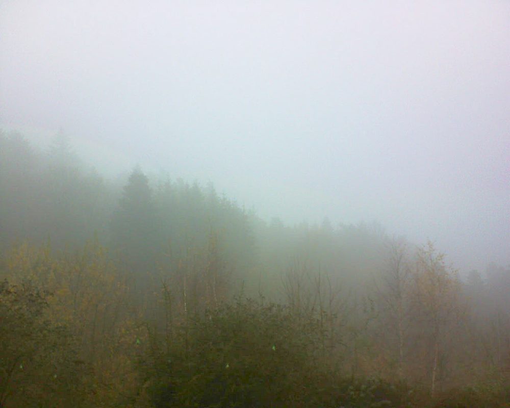 Le petit ballon vu depuis le Domaine Langmatt à Murbach le 27.11.2018 à 13:15 Le petit ballon (Alsace, Vosges) le 27.11.2018 à 13:15