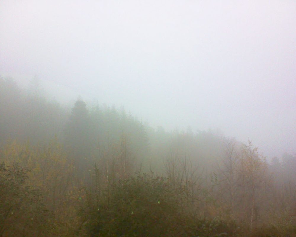 Le petit ballon vu depuis le Domaine Langmatt à Murbach le 27.11.2018 à 14:15 Le petit ballon (Alsace, Vosges) le 27.11.2018 à 14:15