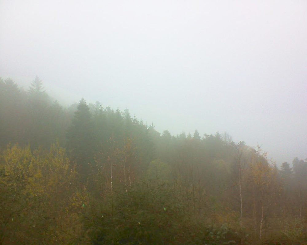 Le petit ballon vu depuis le Domaine Langmatt à Murbach le 28.11.2018 à 13:30 Le petit ballon (Alsace, Vosges) le 28.11.2018 à 13:30