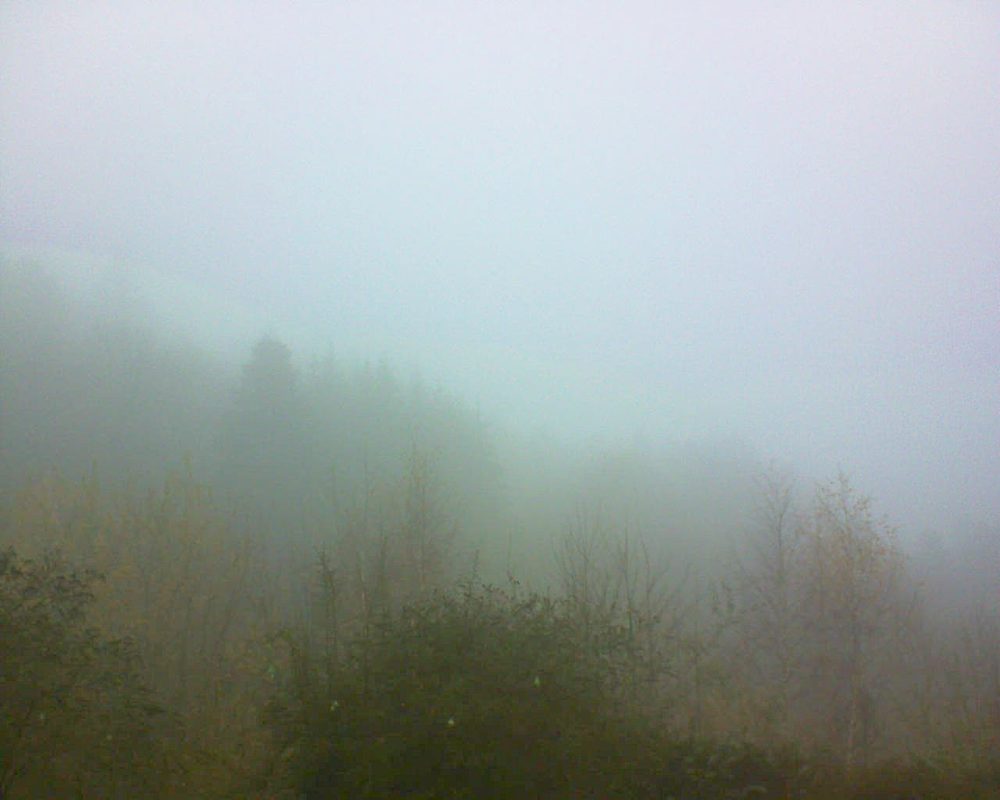 Le petit ballon vu depuis le Domaine Langmatt à Murbach le 28.11.2018 à 14:45 Le petit ballon (Alsace, Vosges) le 28.11.2018 à 14:45