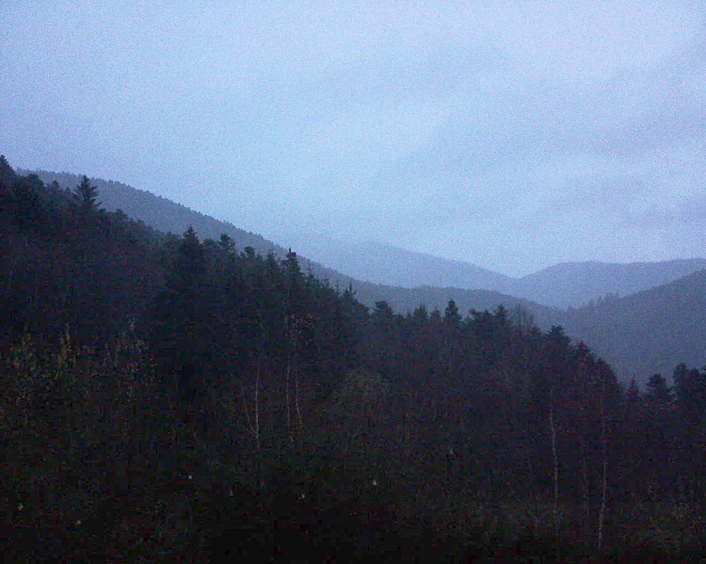 Le petit ballon vu depuis le Domaine Langmatt à Murbach le 03.12.2018 à 07:45 Le petit ballon (Alsace, Vosges) le 03.12.2018 à 07:45