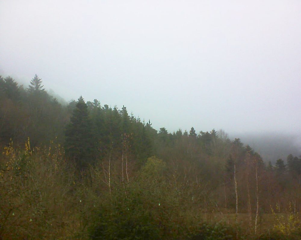 Le petit ballon vu depuis le Domaine Langmatt à Murbach le 05.12.2018 à 12:30 Le petit ballon (Alsace, Vosges) le 05.12.2018 à 12:30
