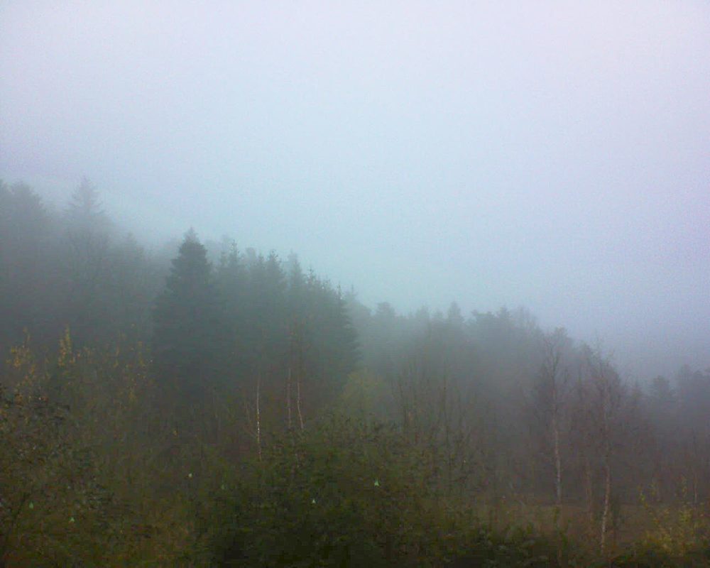 Le petit ballon vu depuis le Domaine Langmatt à Murbach le 05.12.2018 à 16:00 Le petit ballon (Alsace, Vosges) le 05.12.2018 à 16:00