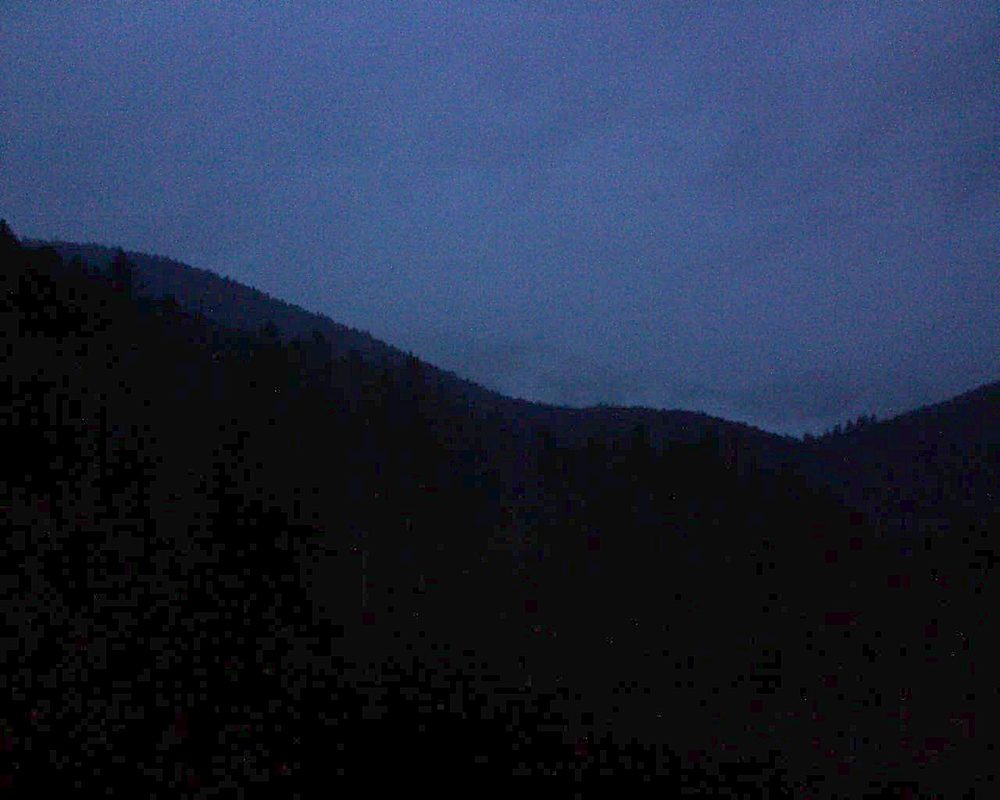 Le petit ballon vu depuis le Domaine Langmatt à Murbach le 06.12.2018 à 07:45 Le petit ballon (Alsace, Vosges) le 06.12.2018 à 07:45